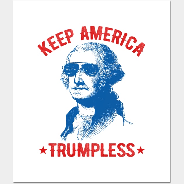 Yo Keep America Trumpless Wall Art by selmaeelsharon